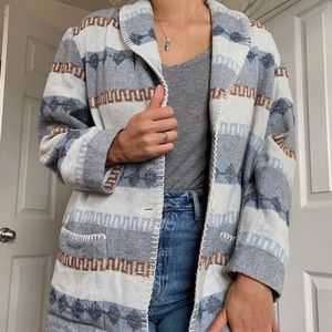 Vintage Arizona Jacket | Shaket | Southwestern Blanket jacket